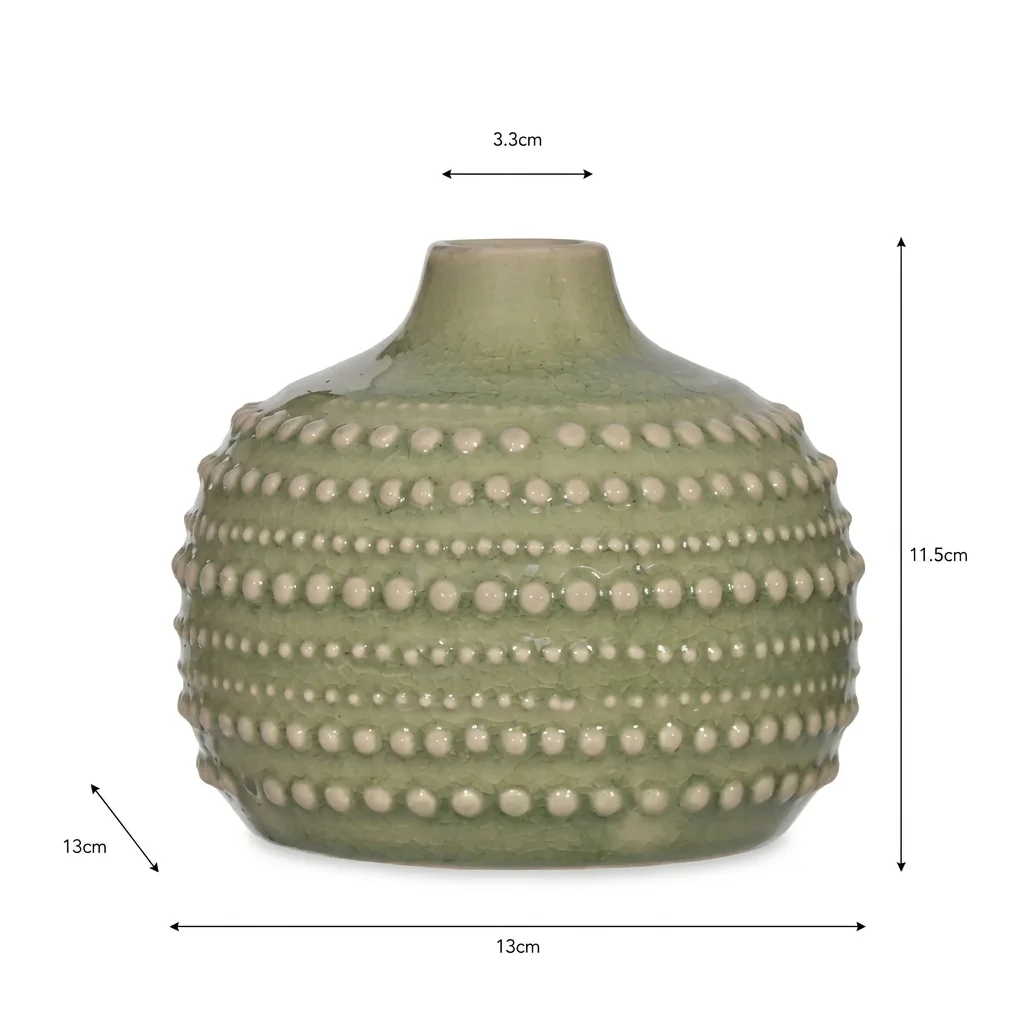 Castello Ceramic Bottle Vase – image 2